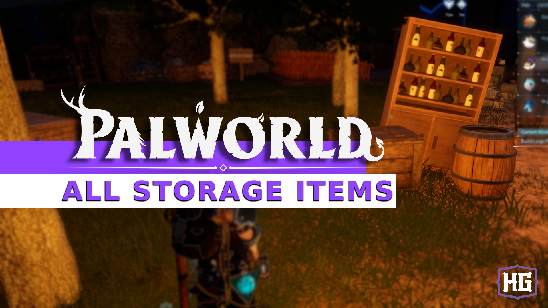 All Storage Containers Palworld 