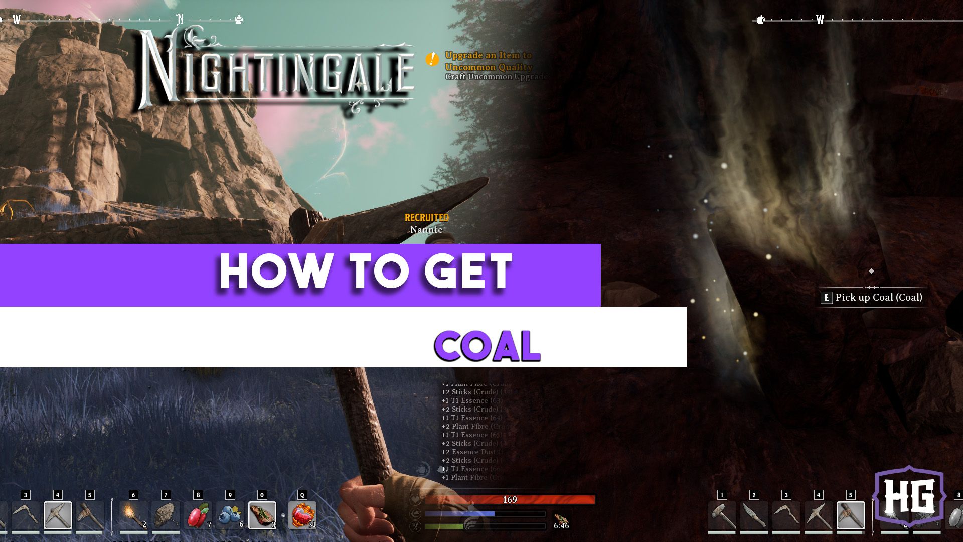 Nightingale how to get coal