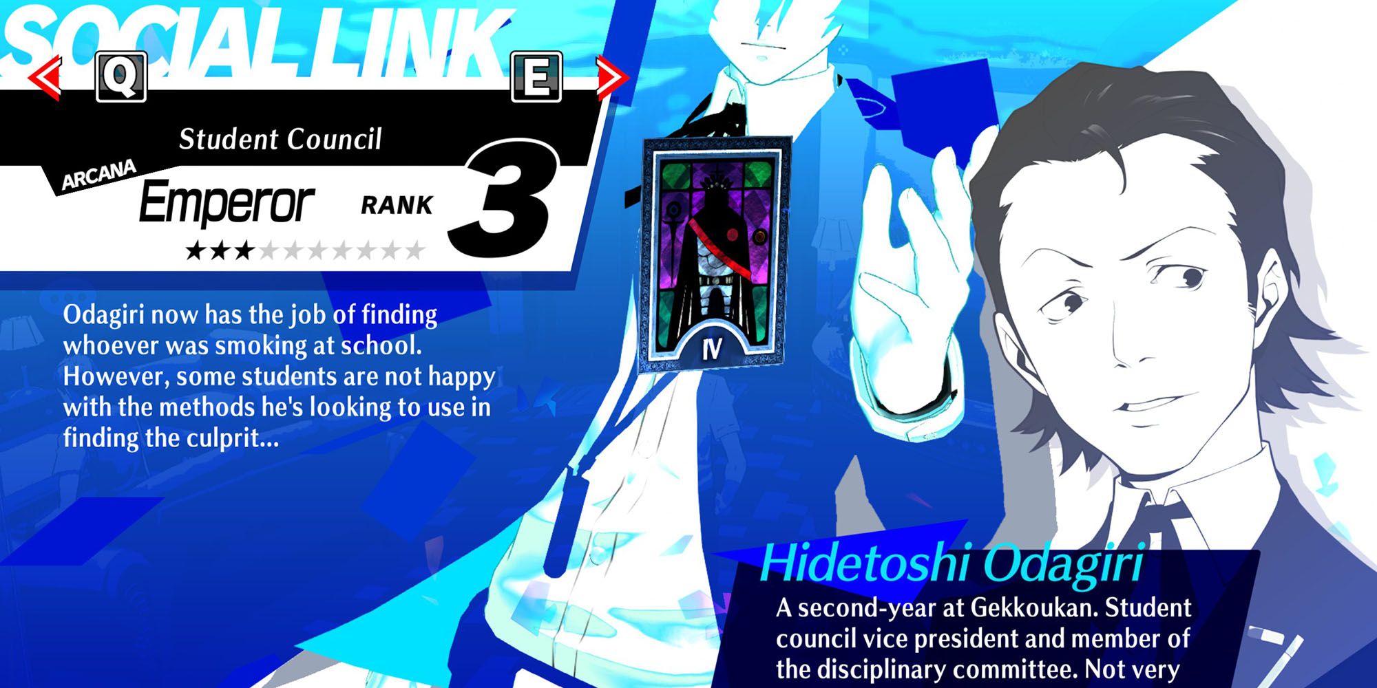 Persona 3 Reload Social Link Guide: Emperor (Hidetoshi Odagiri)