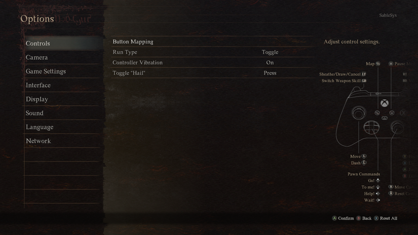 Dragon's Dogma 2: All Options