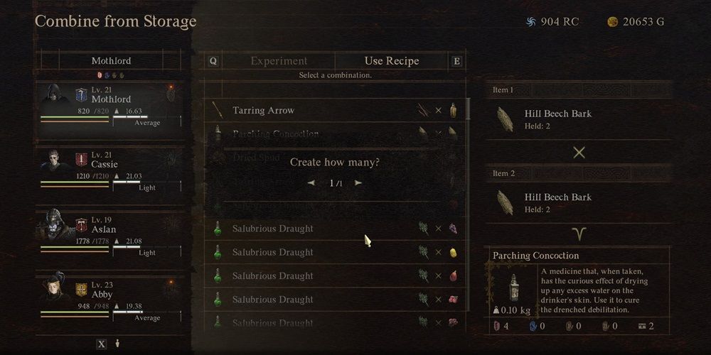 Dragon’s Dogma 2: How To Craft Items