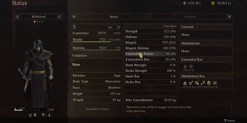 Dragon’s Dogma 2: Knockdown Power Explained