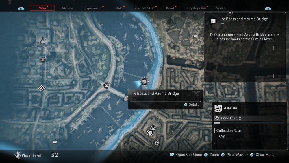 Rise of the Ronin Photo Guide Edo