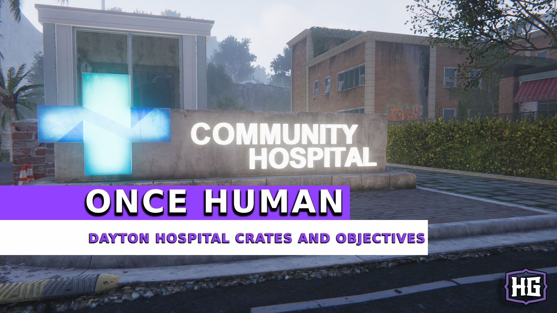 Dayton Hospital Crates And Objectives Once Human