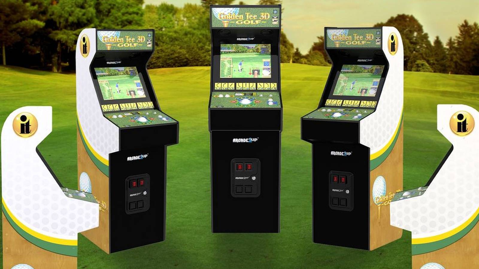 Arcade1Up Announces Golden Tee 3D Deluxe Arcade Machine