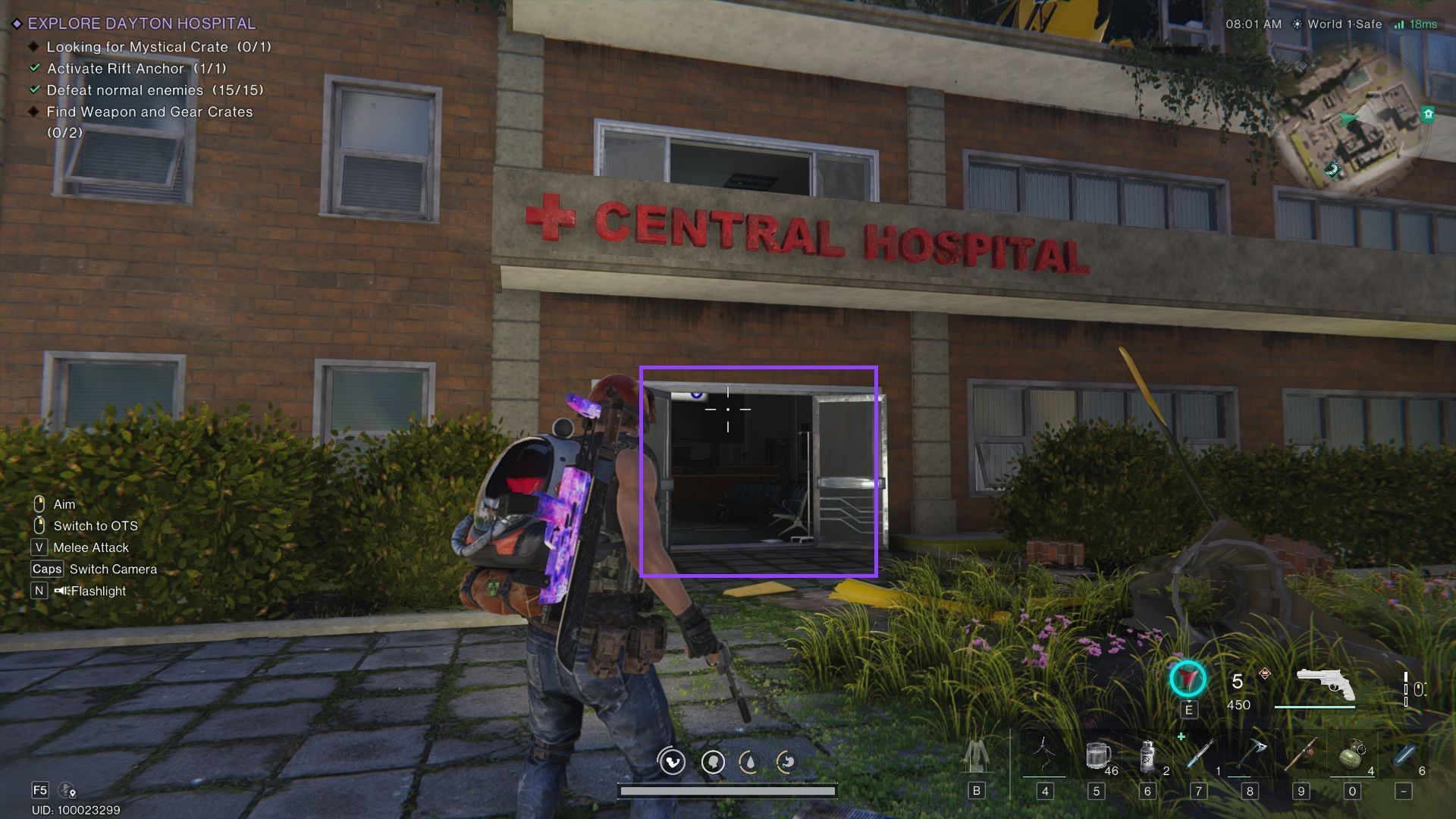 Once Human: Dayton Hospital Crates And Objectives