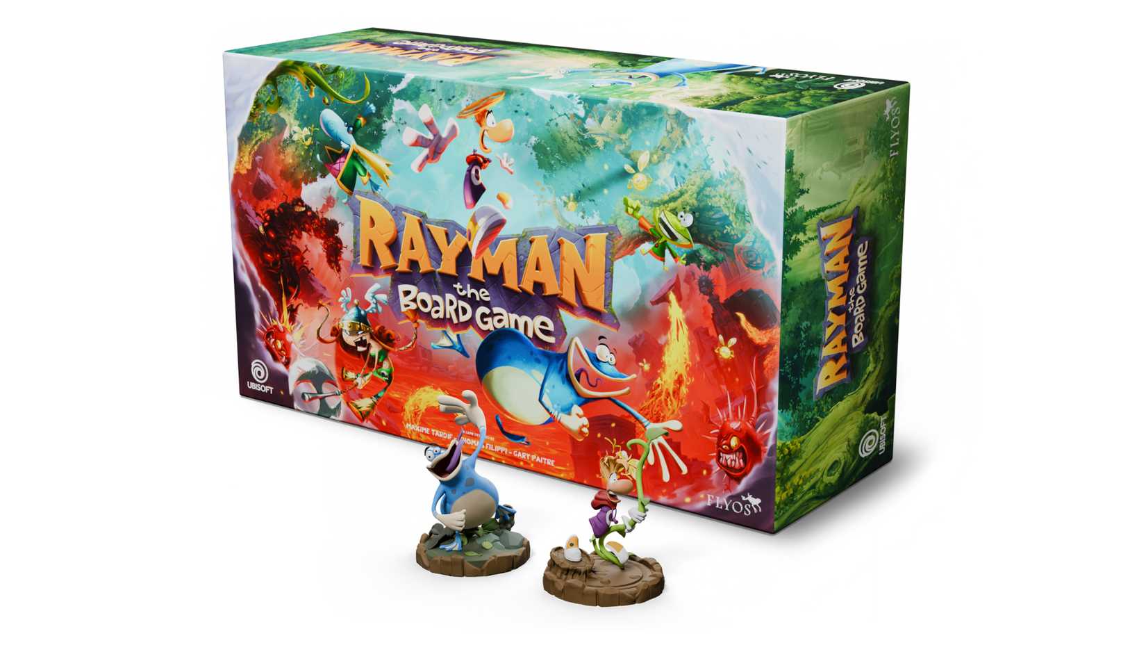 Detailed Rayman The Board Game Figures Revealed