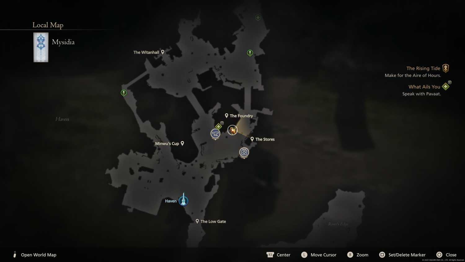 Ffxvi Rising Tides Map Final Fantasy XVI The Rising Tide: What Ails You Walkthrough
