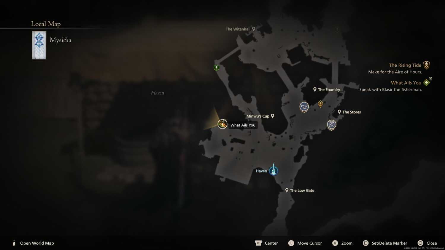 Ffxvi Rising Tides Map Final Fantasy XVI The Rising Tide: What Ails You Walkthrough