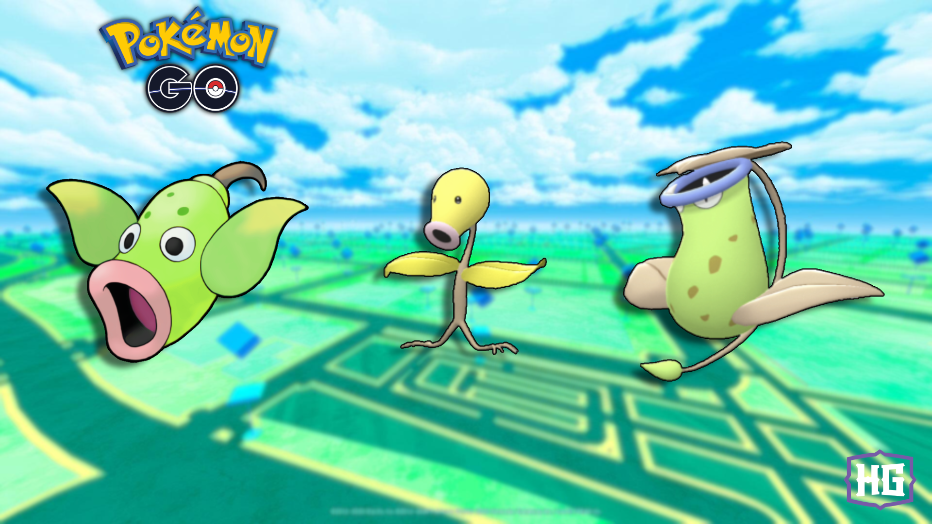 shiny bellsprout pogo banner