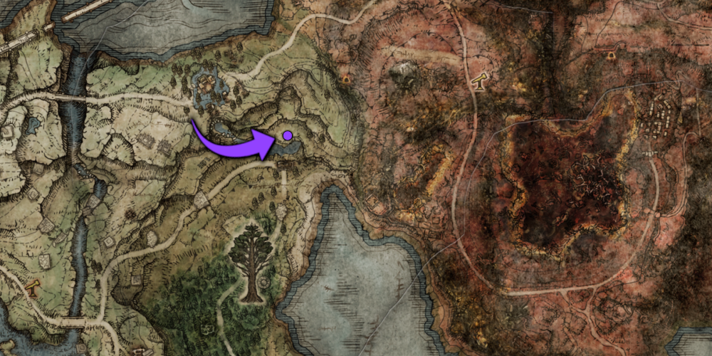 ash of war sacred blade location in elden ring