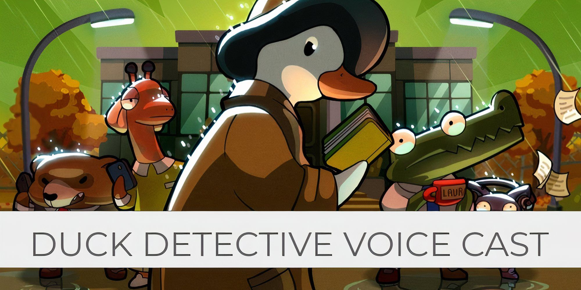 All Duck Detective: The Secret Salami Voice Actors