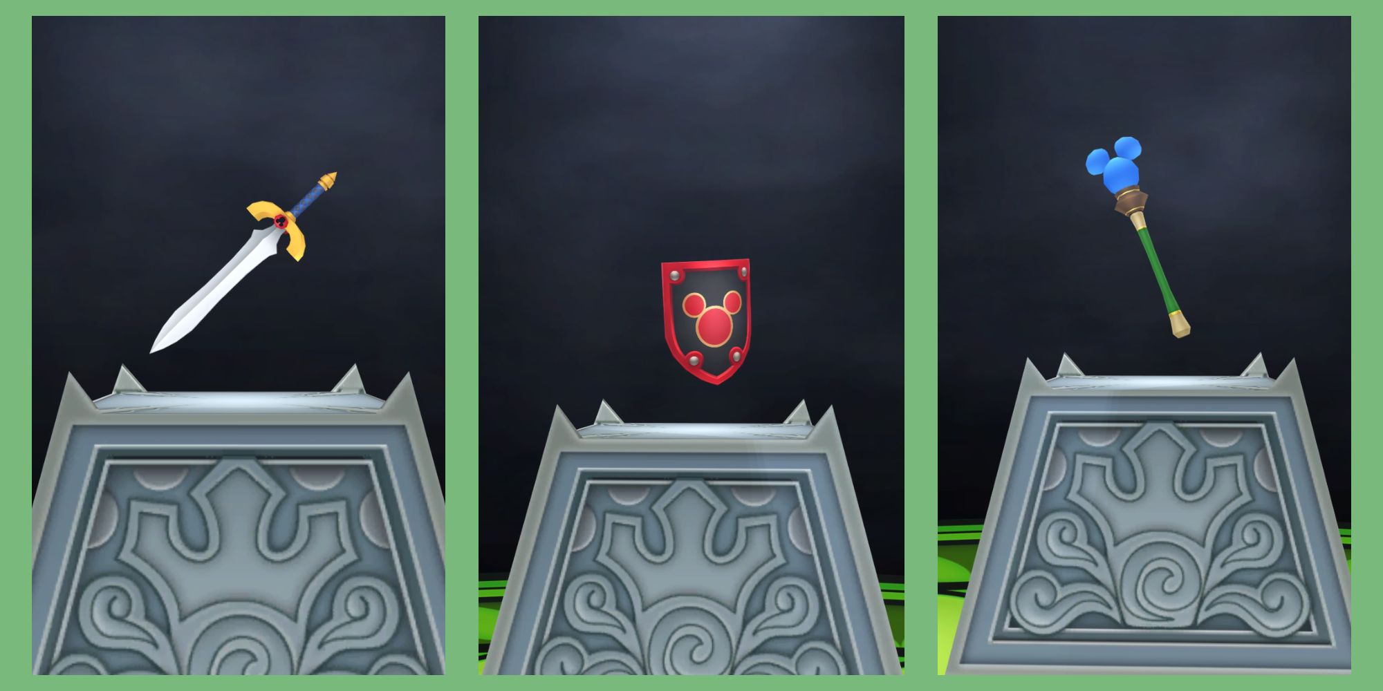 Kingdom Hearts: Shield, Sword, or Staff?