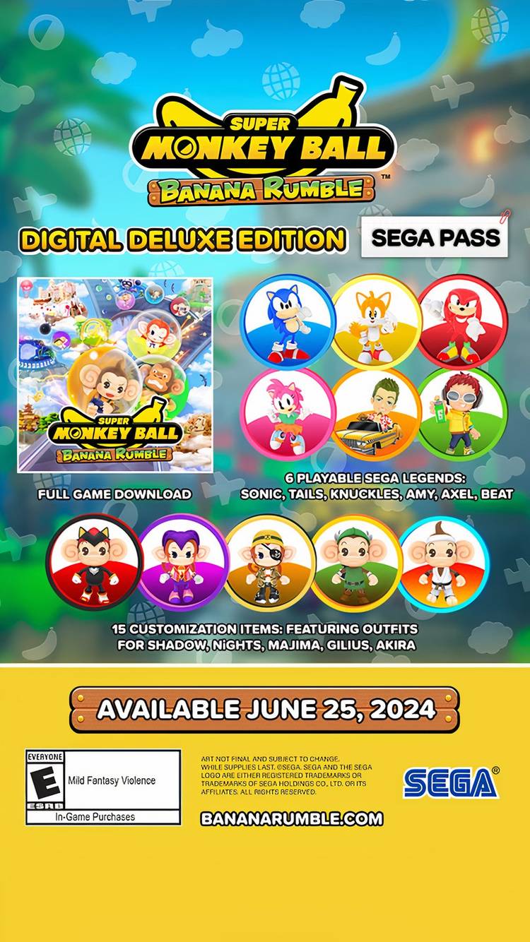 How to Pre-order Super Monkey Ball Banana Rumble