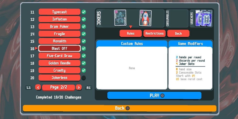 Balatro Challenge Mode Guide