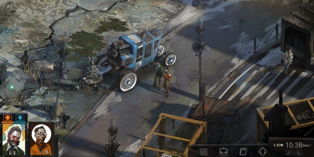 Kim's Car in Disco Elysium