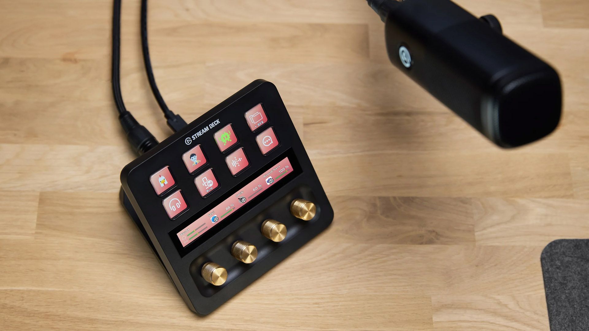 Elgato Stream Deck + Gets USB Hub, XLR Dock Extensions