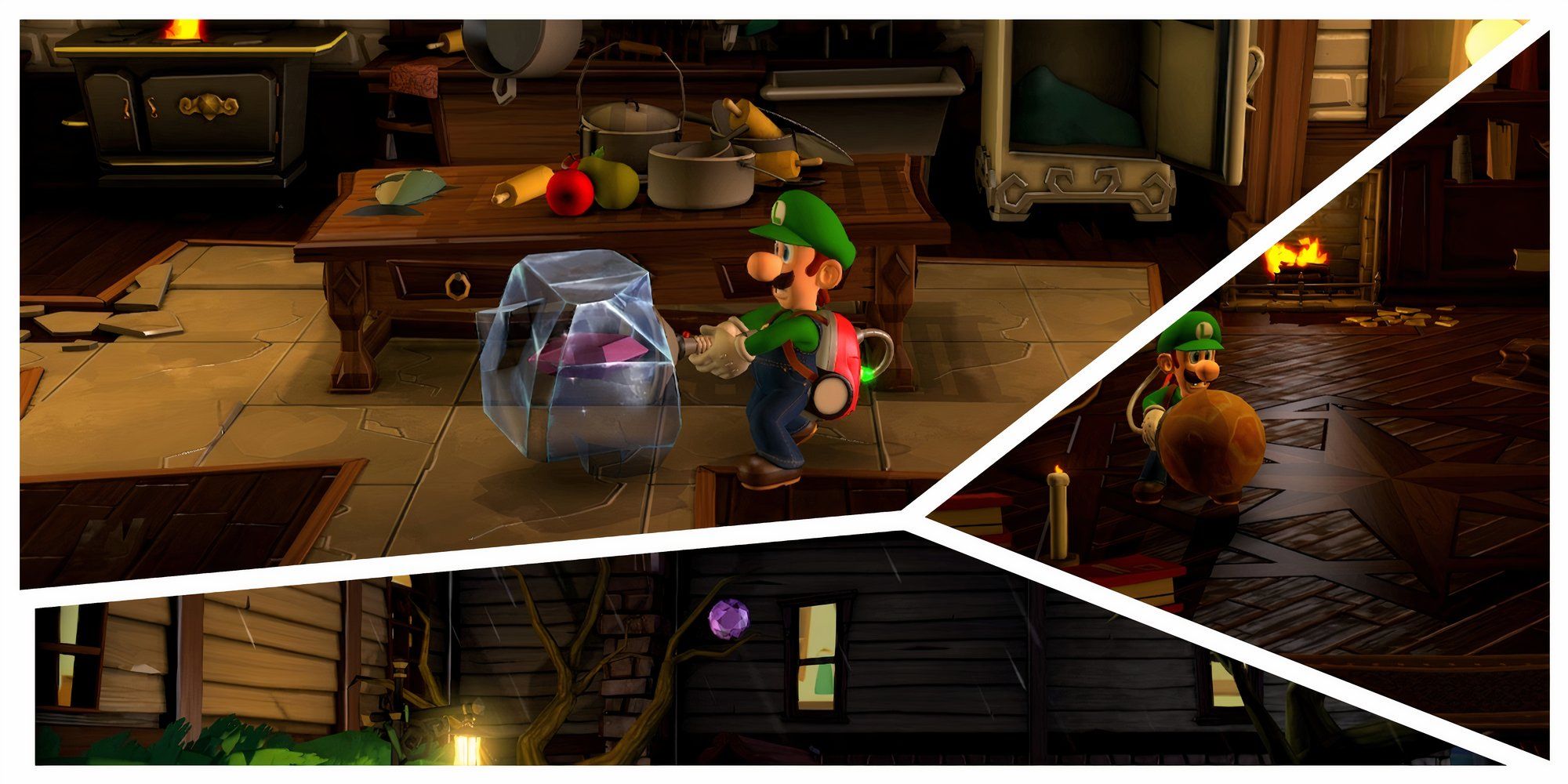 All Gloomy Manor Gem Locations Luigi’s Mansion 2 HD