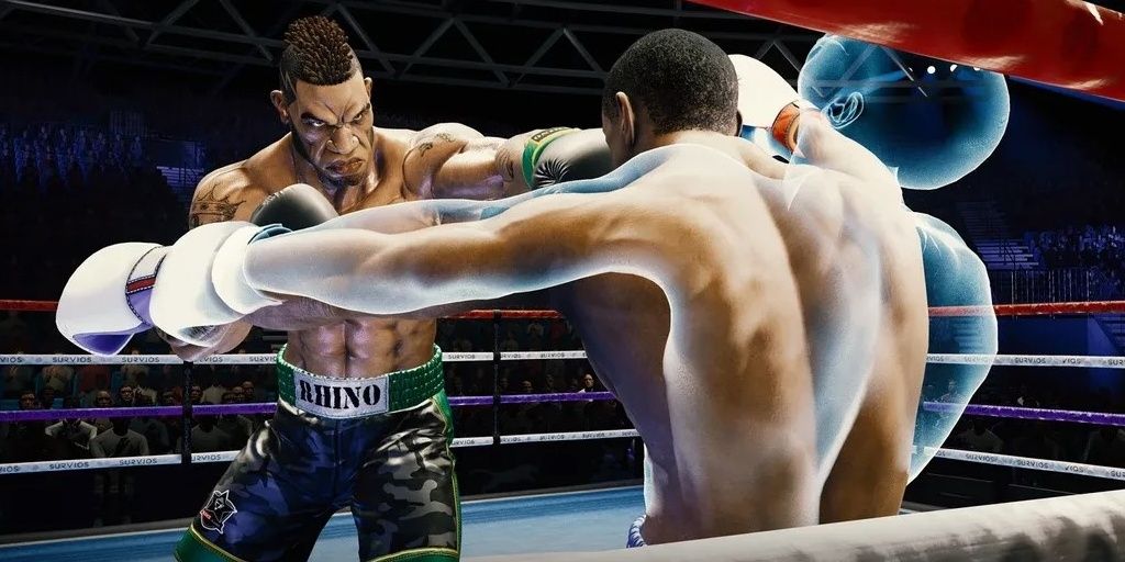 Two Boxers in a Boxing Ring in Creed Rise To Glory