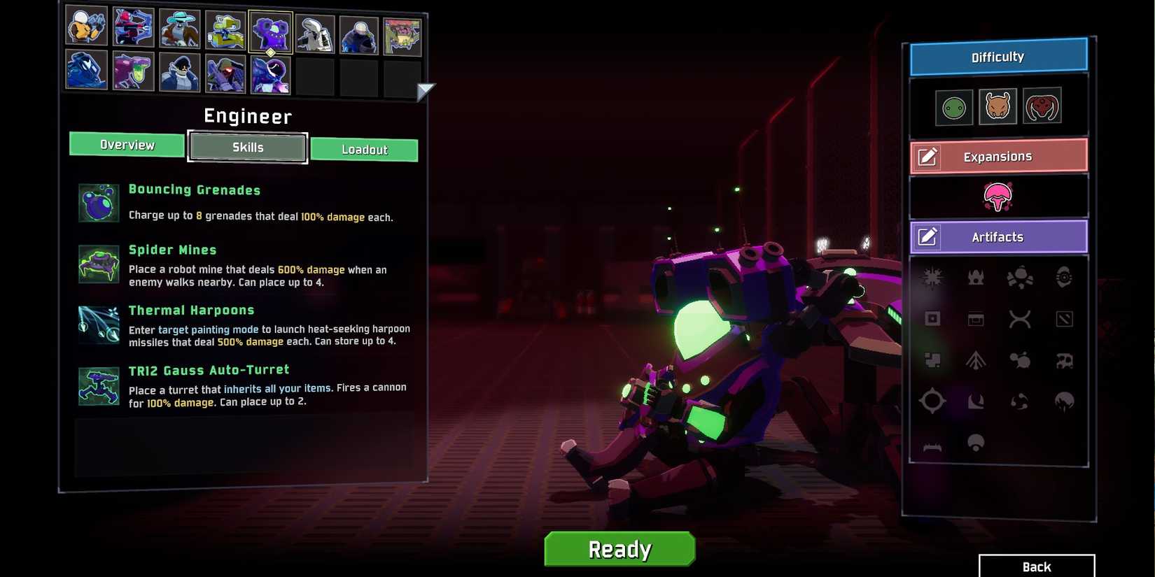 Every Character In Risk Of Rain 2