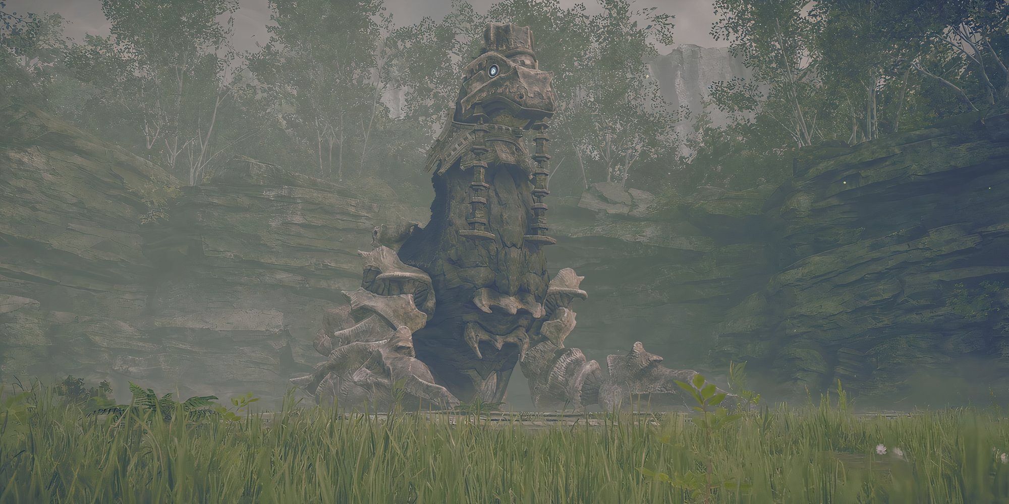 Shadow of the Colossus: Fourth Colossus Boss Fight