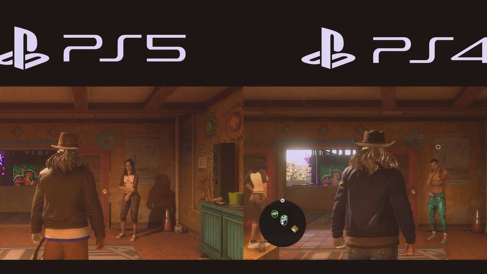 Saints Row PS5 and PS4 Load Time Comparison