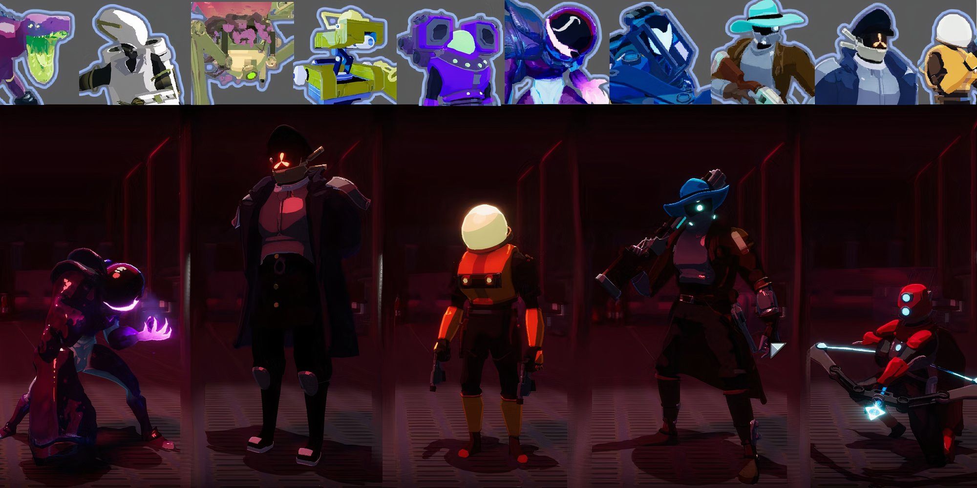 Every character in risk of rain 2