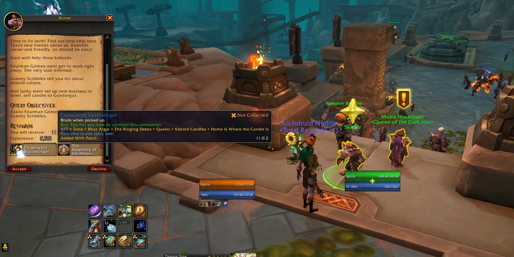 Best Side Quests In WoW: The War Within
