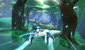 Astro Bot DualSpeeder Action