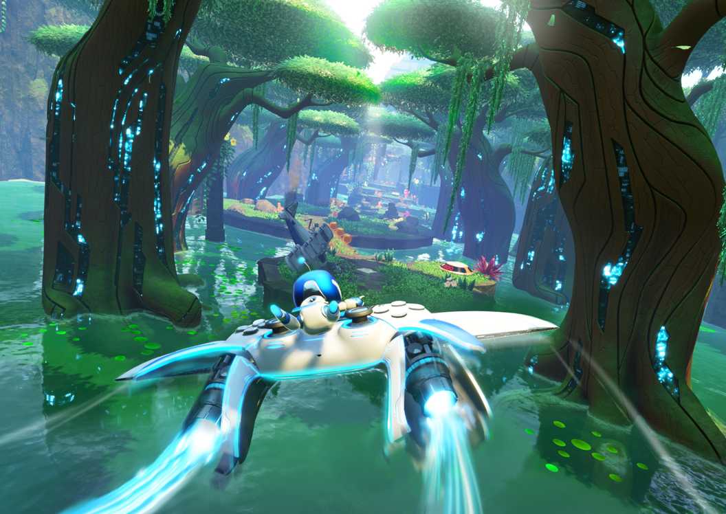 Astro Bot DualSpeeder Action