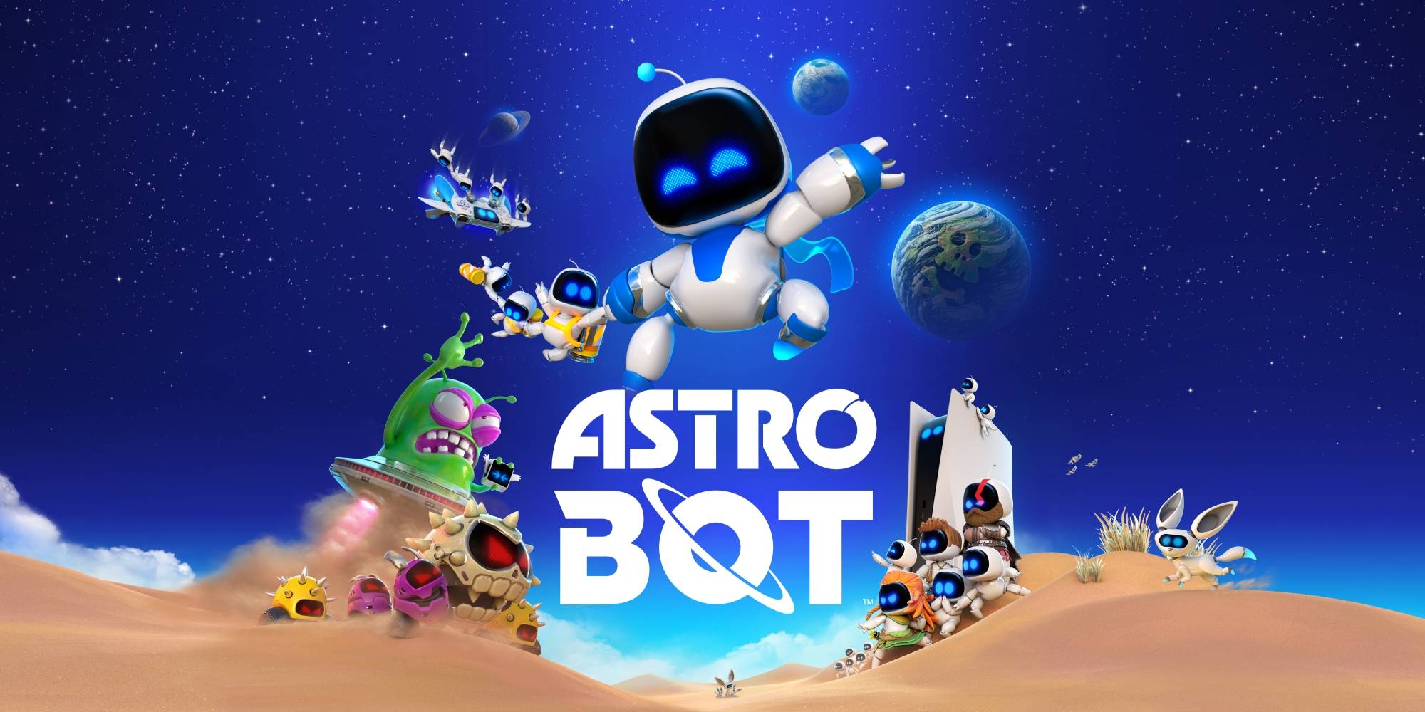 thumbnail image 2 of Ripple Junction X Astro Bot Rescue Mission Victory Pose Game Classic T Shirt Limited Edition 2 of 11