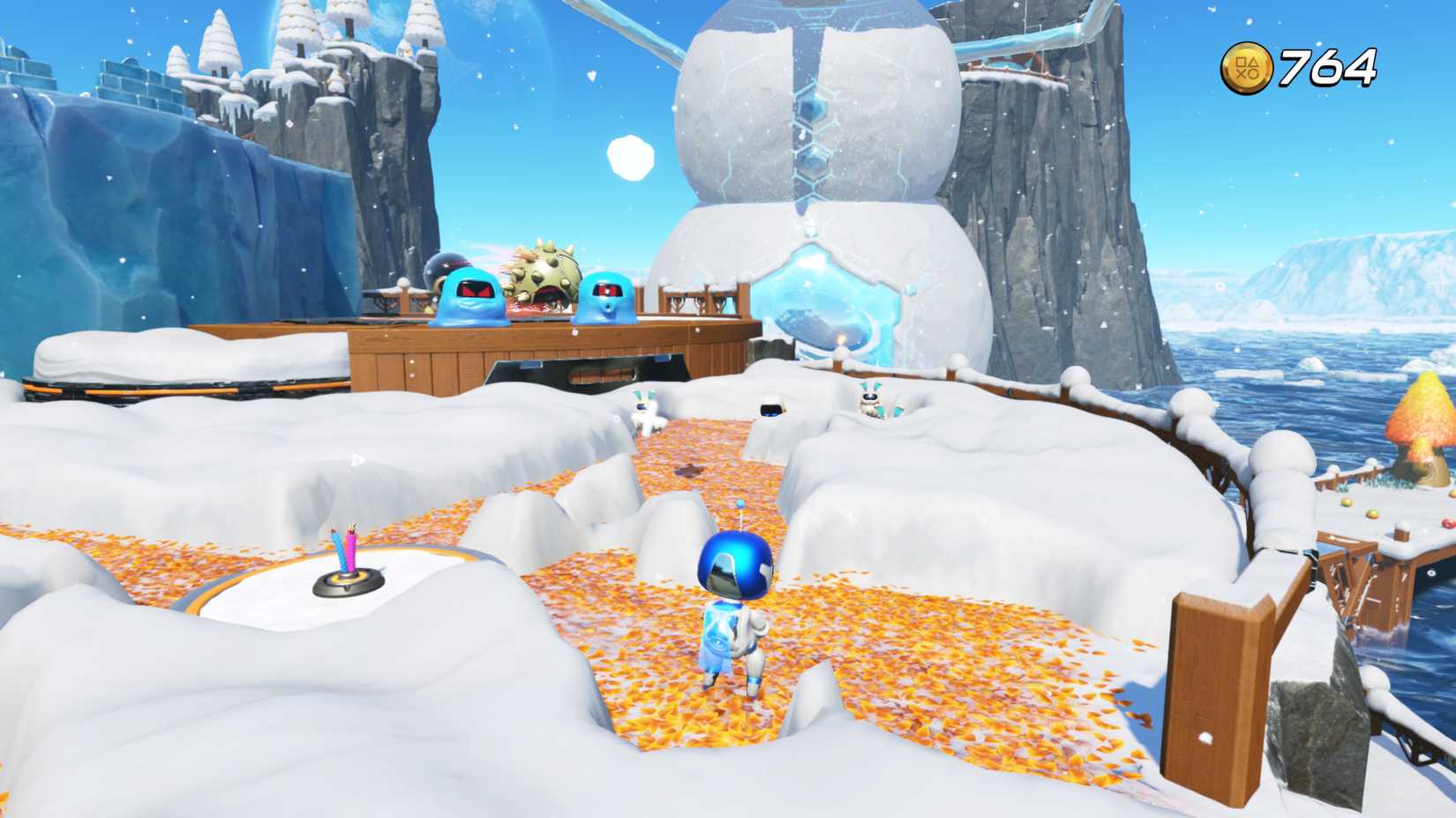 Astro Bot: All Bot Locations in Frozen Meal