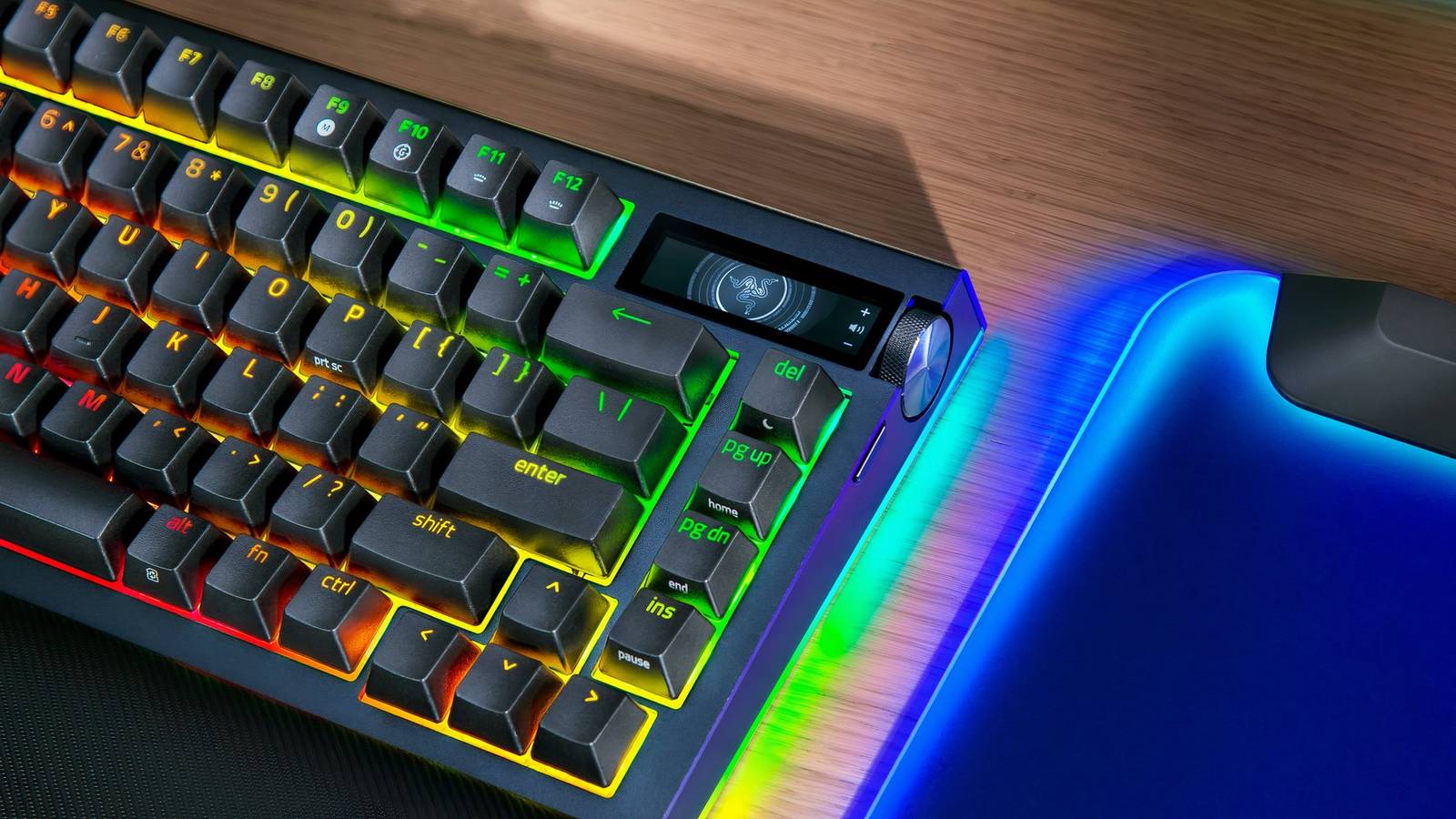 Razer BlackWidow V4 Pro 75% Includes OLED Screen