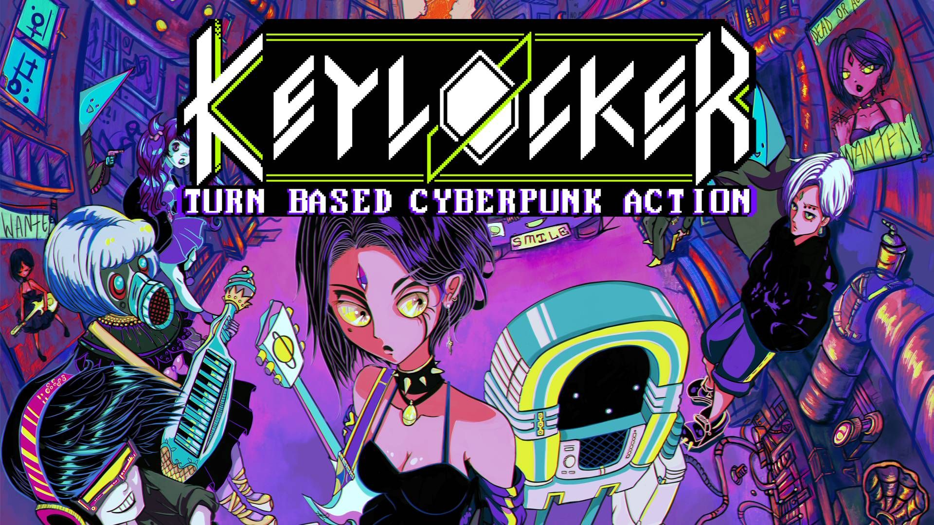 Keylocker | Turn Based Cyberpunk Action