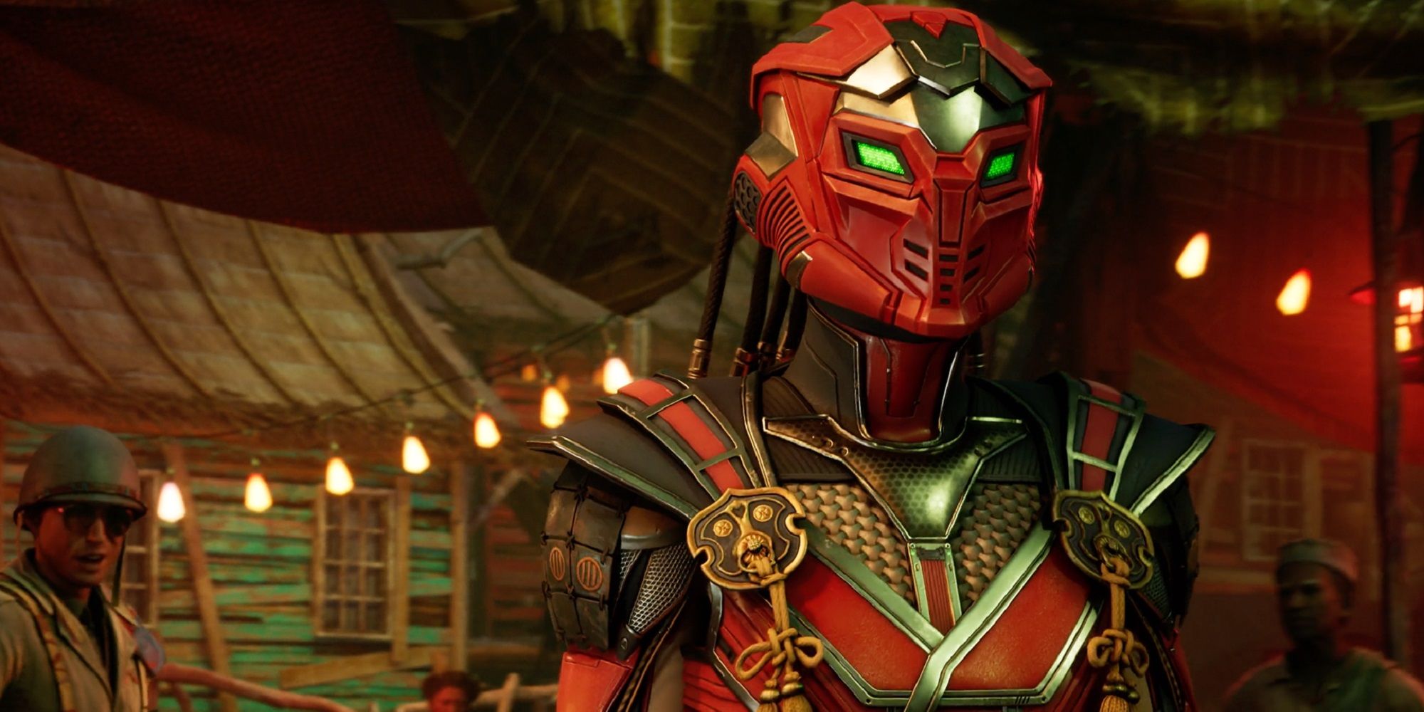Sektor Channels Her Inner Iron Man in Mortal Kombat 1: Khaos Reigns