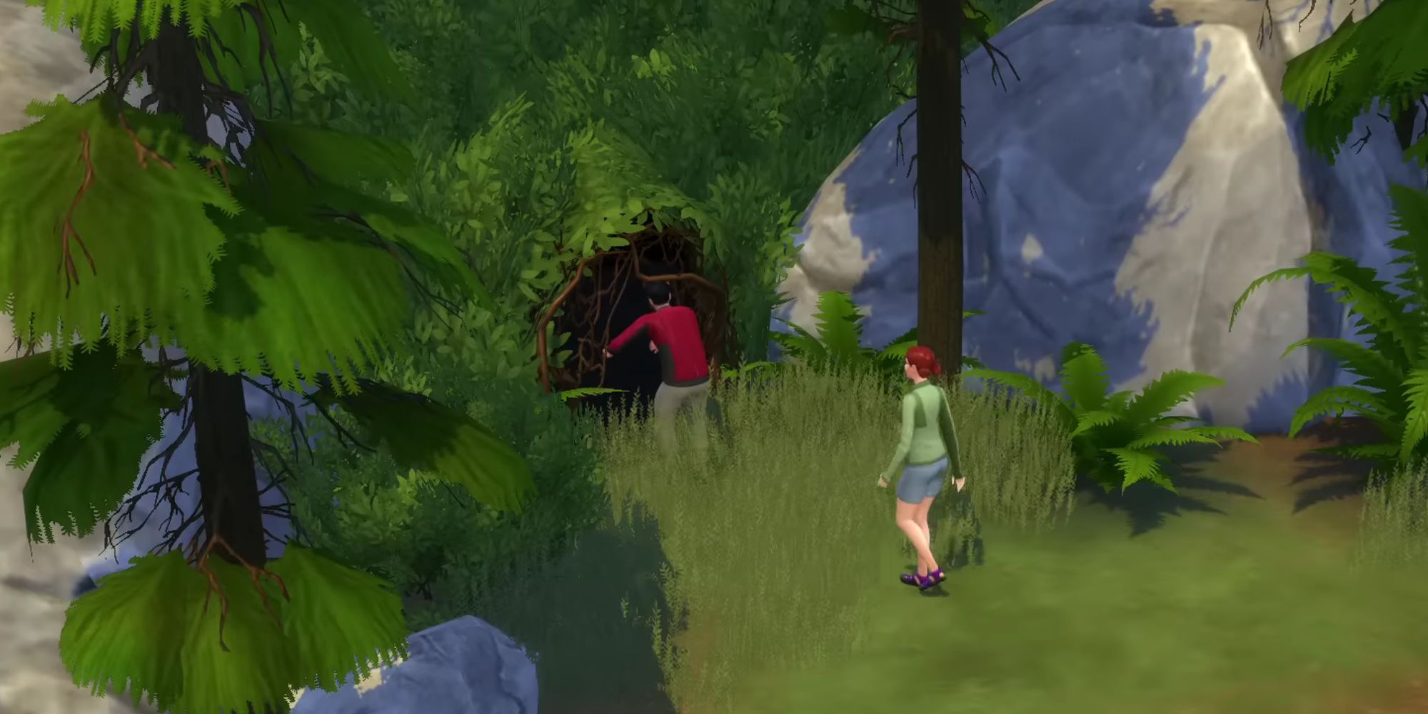 Hermit location in The Sims 4 expansion