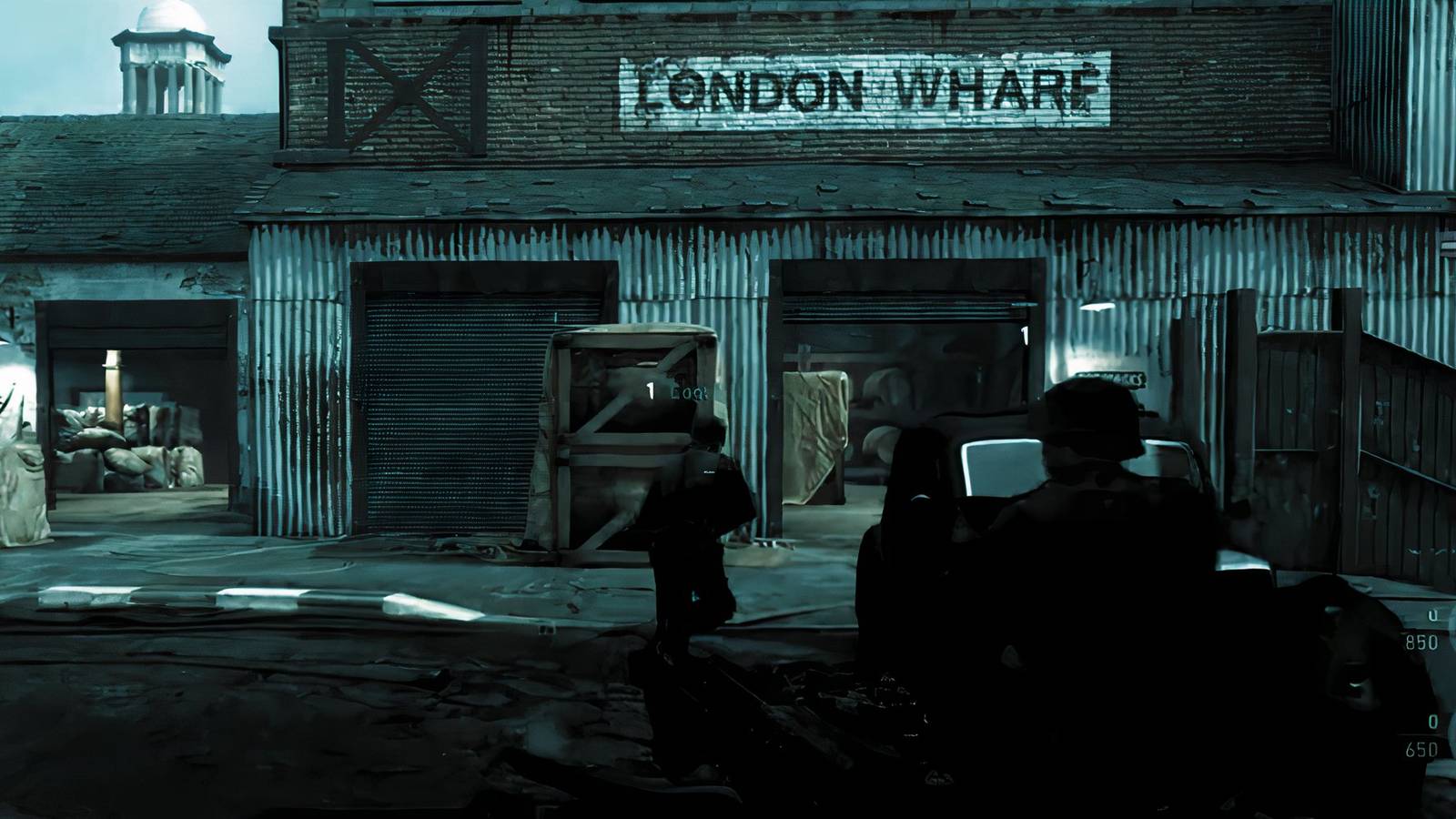 London Map Cod Call of Duty: WWII - Team Deathmatch on London Docks Map