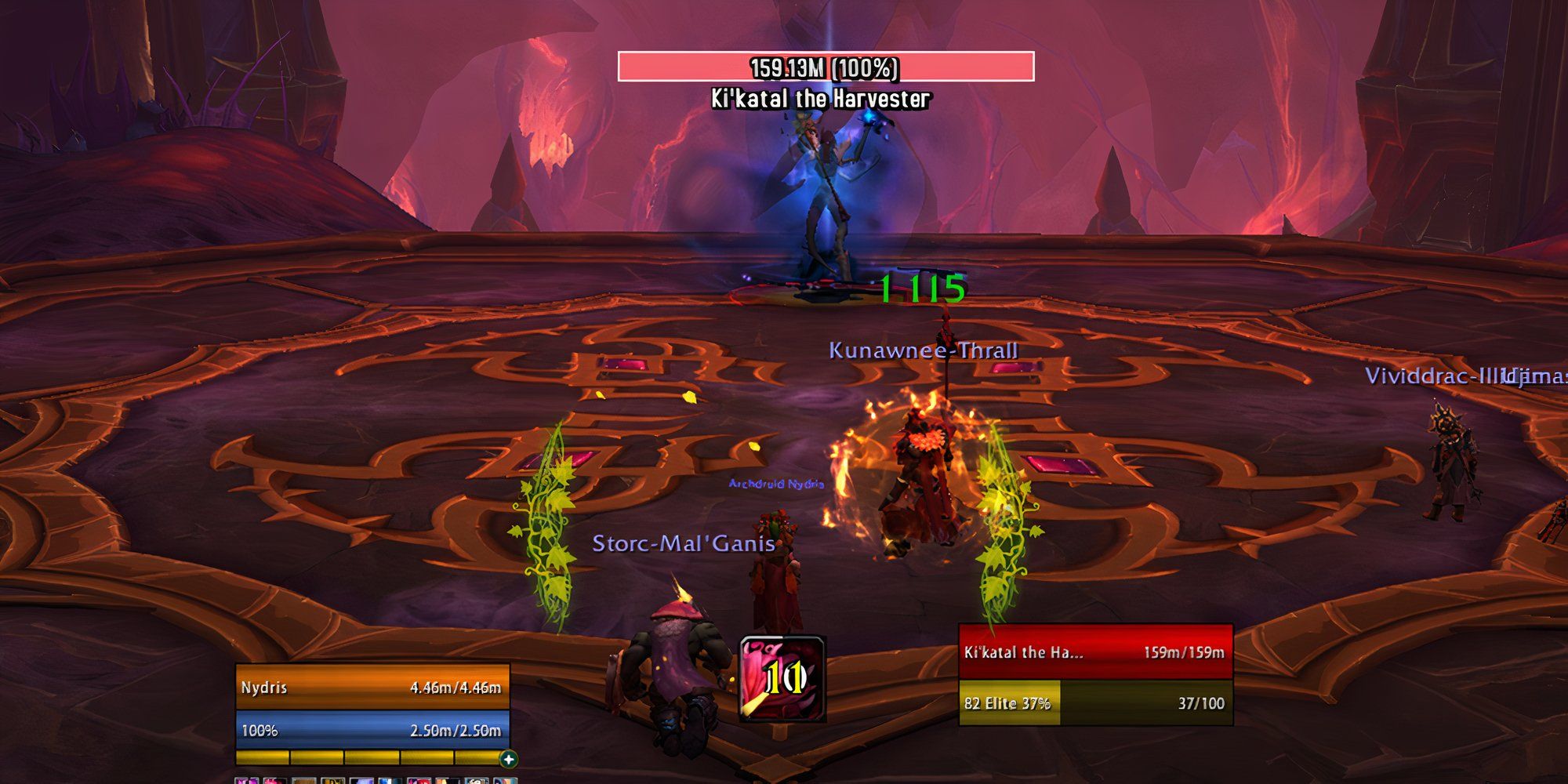 Ki'katal el Cosechador de la expansión La Guerra Interna de World of Warcraft