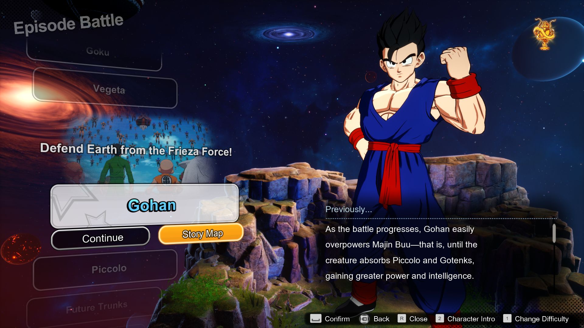 Dragon Ball Sparking Zero How to Unlock the Gohan Black Arc