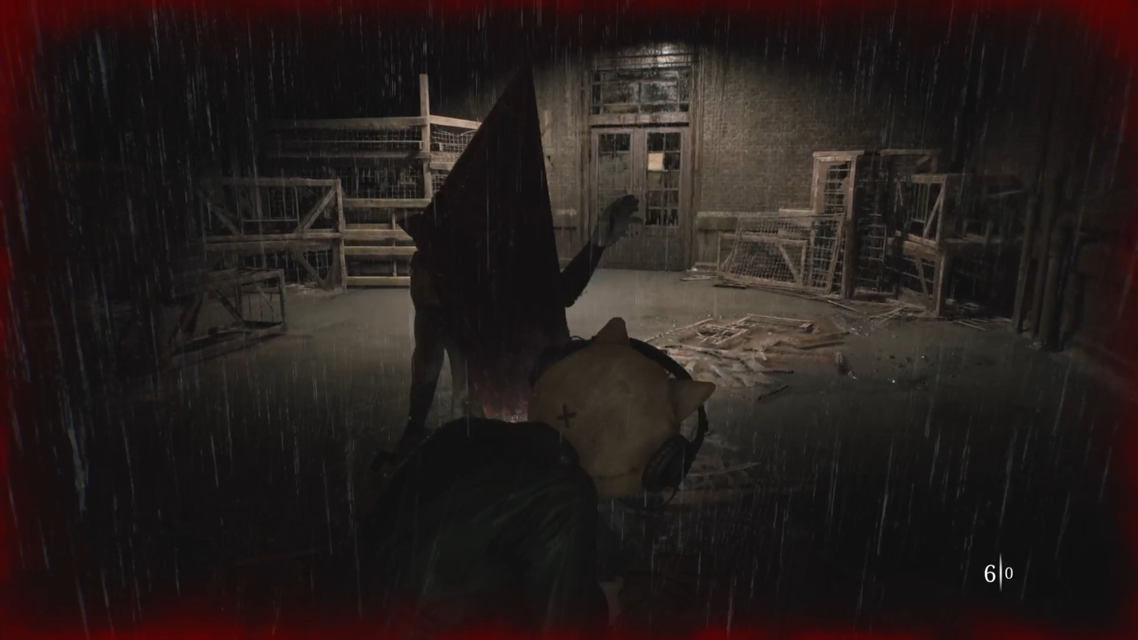 Pyramid Head Grab Attack against James