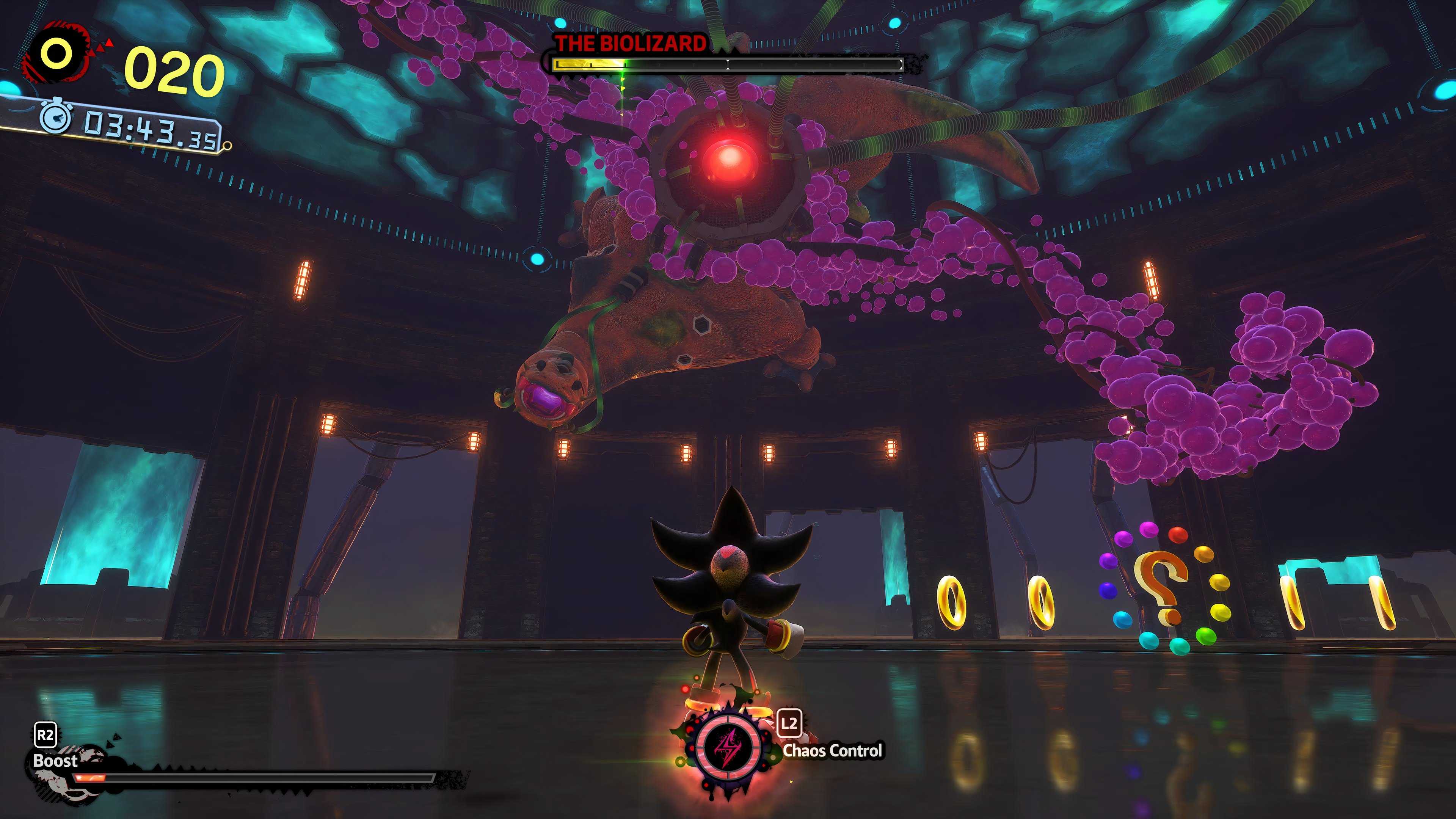Biolizard Room How to Defeat Biolizard in Sonic X Shadow Generations