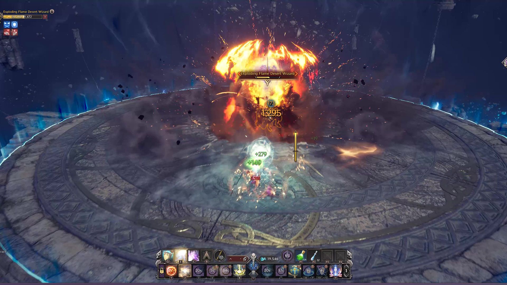 Throne and Liberty Exploding Flame Desert Wizard Guide