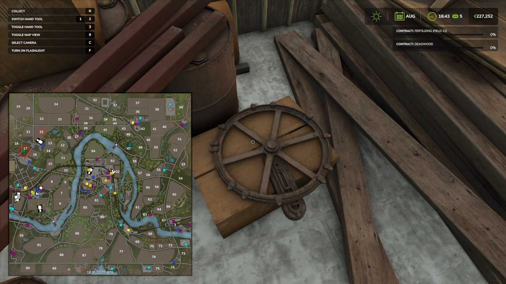 Riverbend Springs Collectible Locations in Farming Simulator 25