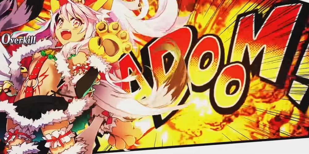 Screenshot of Chloe's Noble Phantasm in Fate/Grand Order