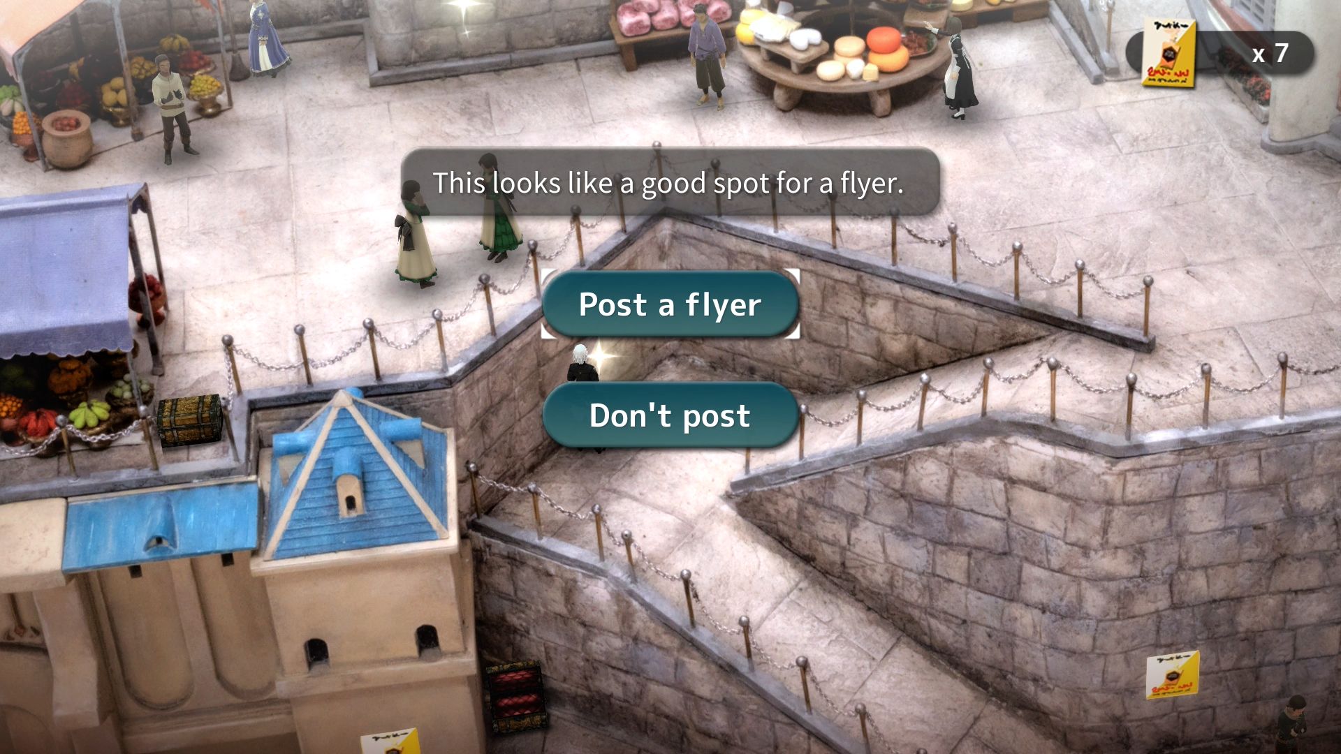 FANTASIAN Neo Dimensions 告知　POP 販促　ディスク Where to Find All 10 Flyer Locations in The Royal Capital