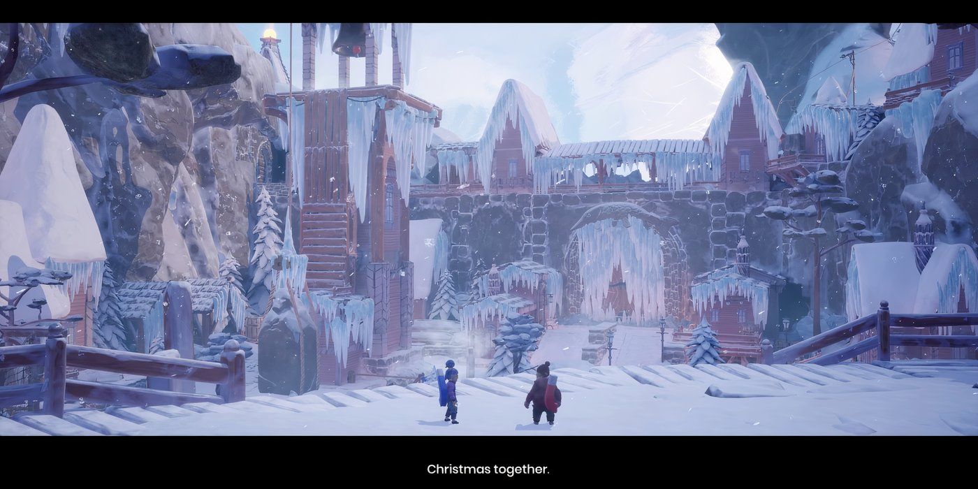 It-Takes-Two-May-and-Cody-in-Snow-Globe-Level-Winter-Wonderland