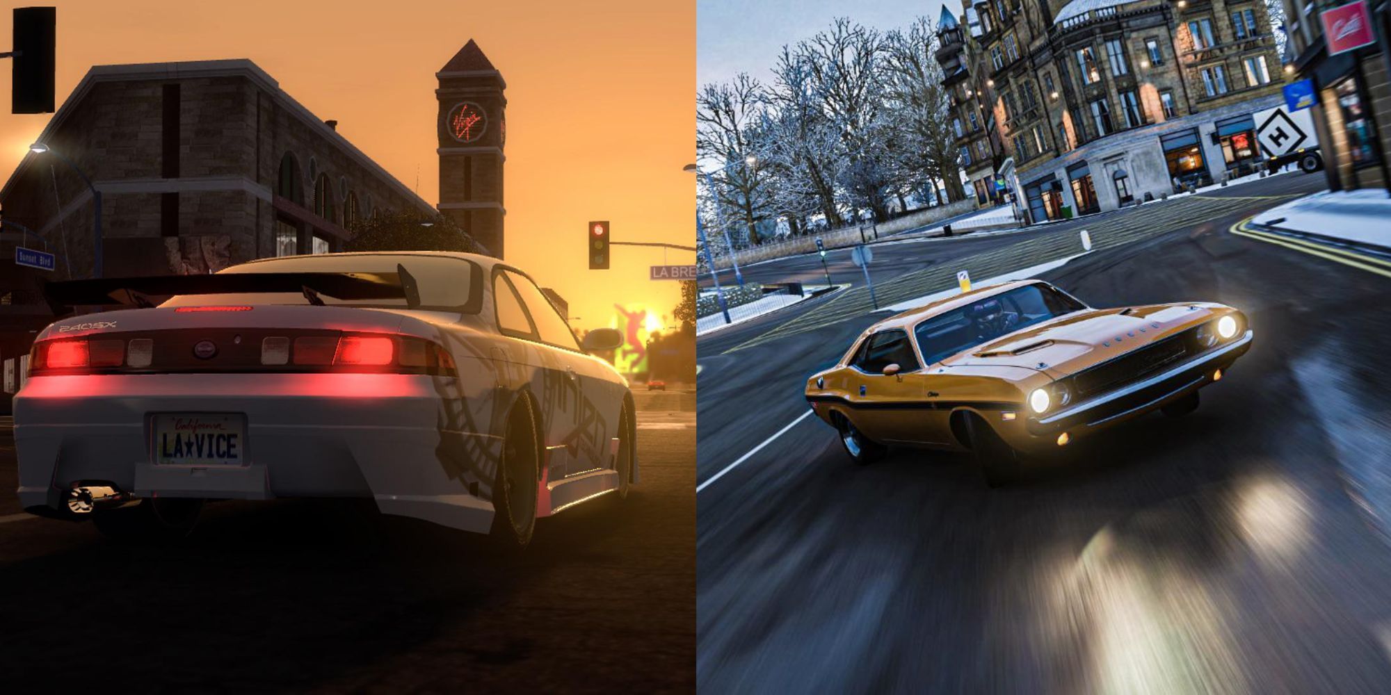 Midnight Club Los Angeles and Driver San Francisco