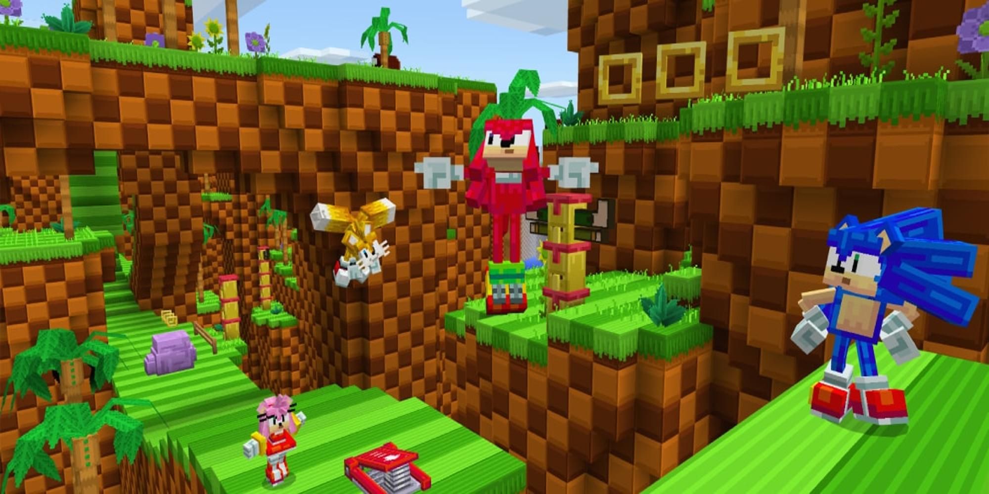 Sonic the Hedgehog DLC in Minecraft