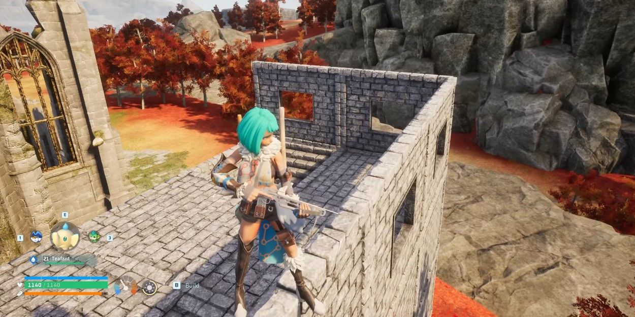 Building a Base Near the Desolate Church Palworld
