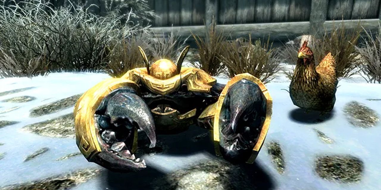 Armored Mudcrab - Skyrim